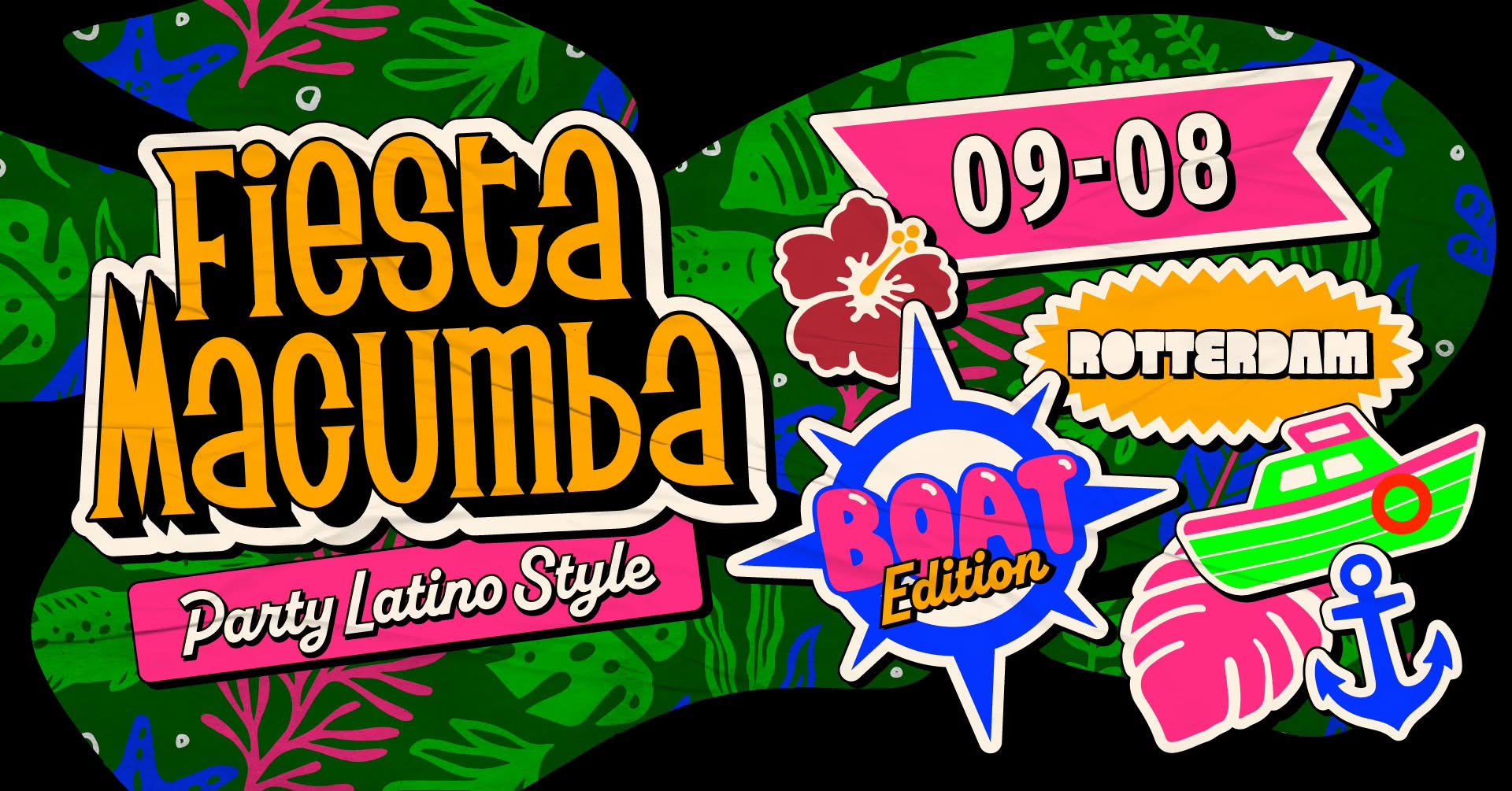 Fiesta Macumba โ Boat Party Rotterdam