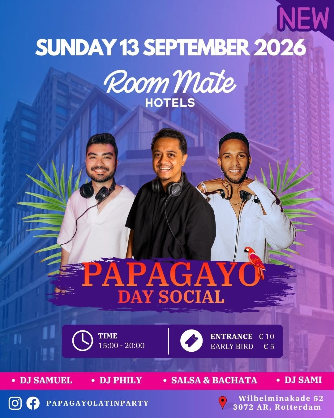 Papagayo Day Social Salsa & Bachata