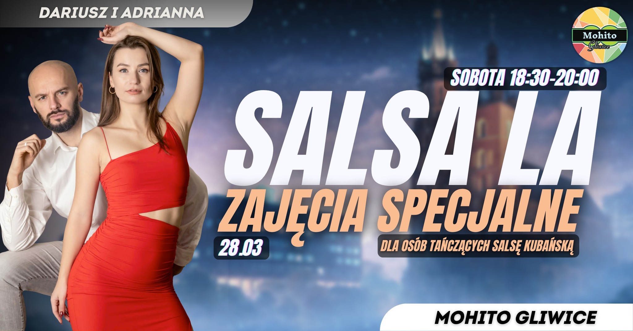 SALSA FLOW - ZAJĘCIA SPECJALNE SALSY L.A DLA OSÓB ZNAJĄCYCH PODSTAWY SALSY KUBAŃSKIEJ