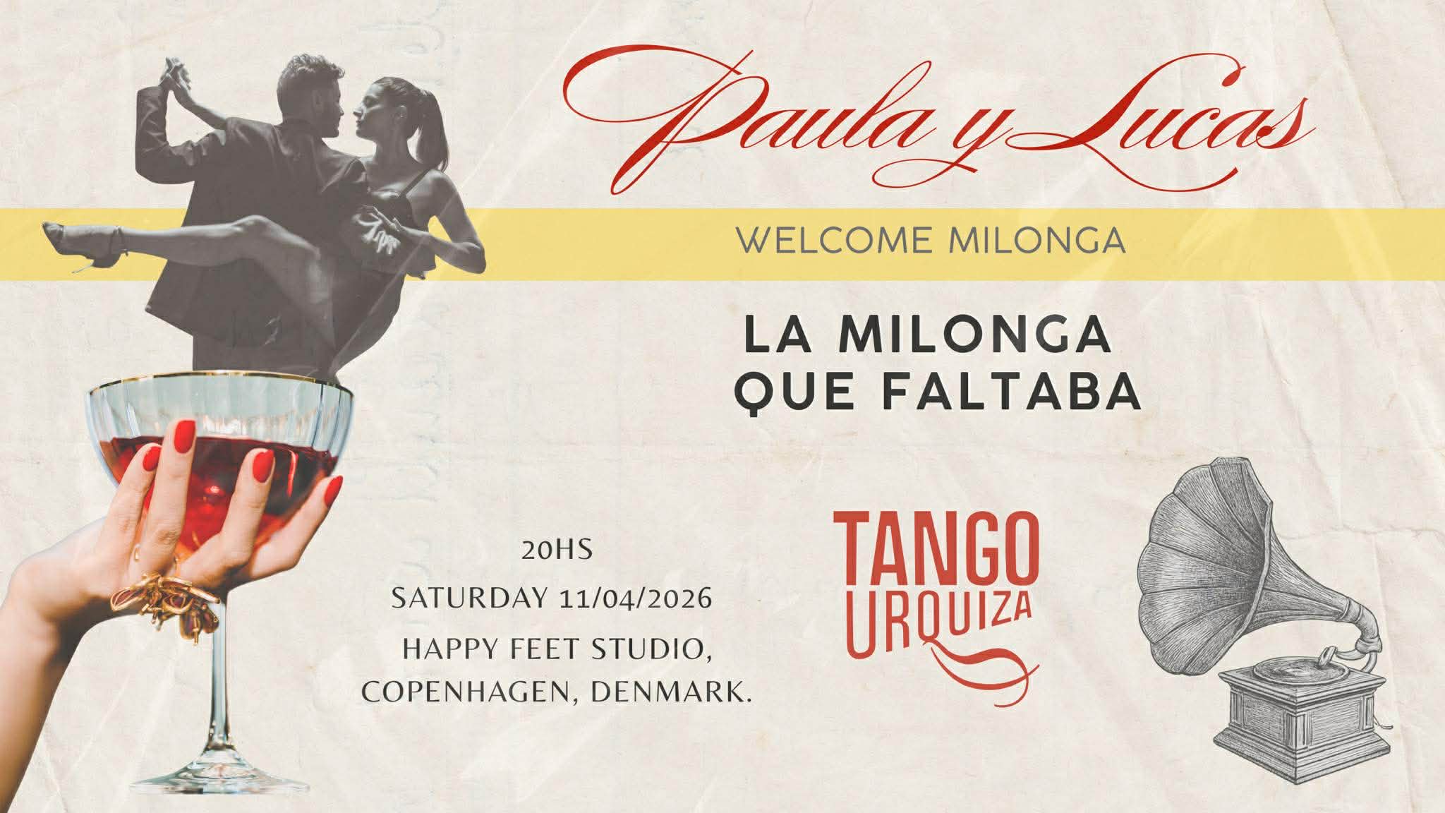 La Milonga Que Faltaba: Paula & Lucas Welcome Milonga DJ Lucas