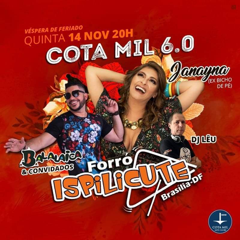 Cota Mil 6.0 com Janayna Pereira + La Calle Latina