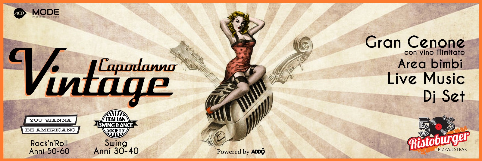 Capodanno Vintage - Swing & Rock'n'Roll New Year's Eve Party