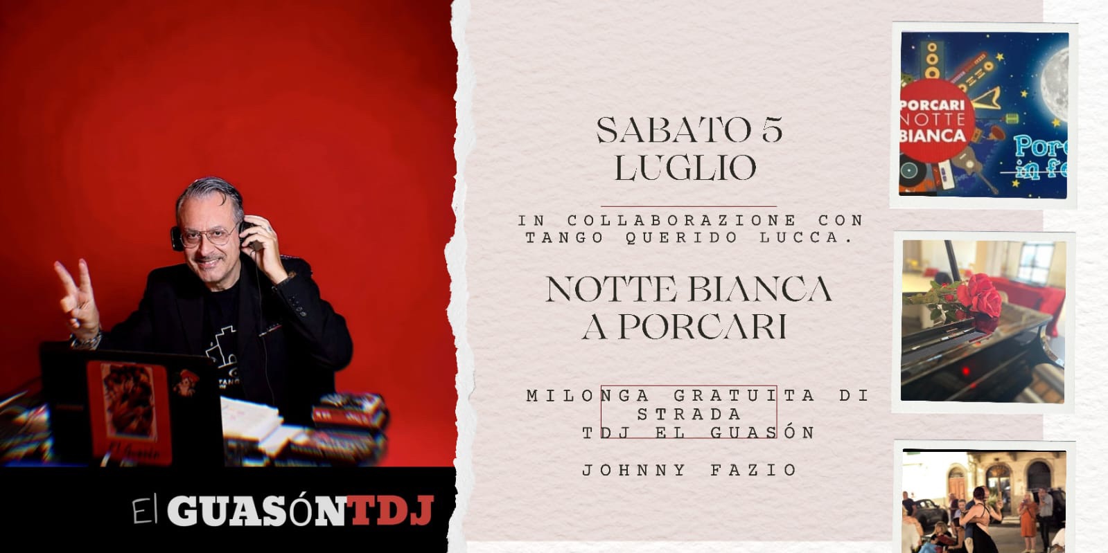Notte Bianca a Porcari 🤩Lucca🤩Evento Gratuito