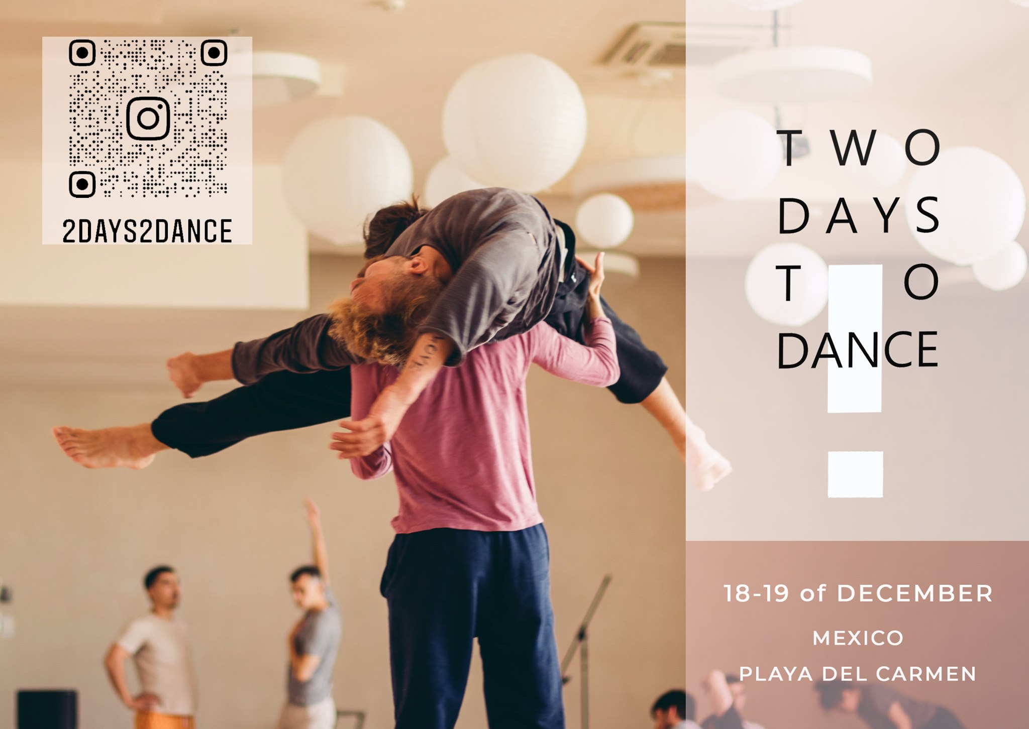 TWO DAYS TO DANCE MEXICO 18-19 of DECEMBER