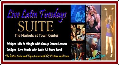 Live Latin Tuesdays in Town Center