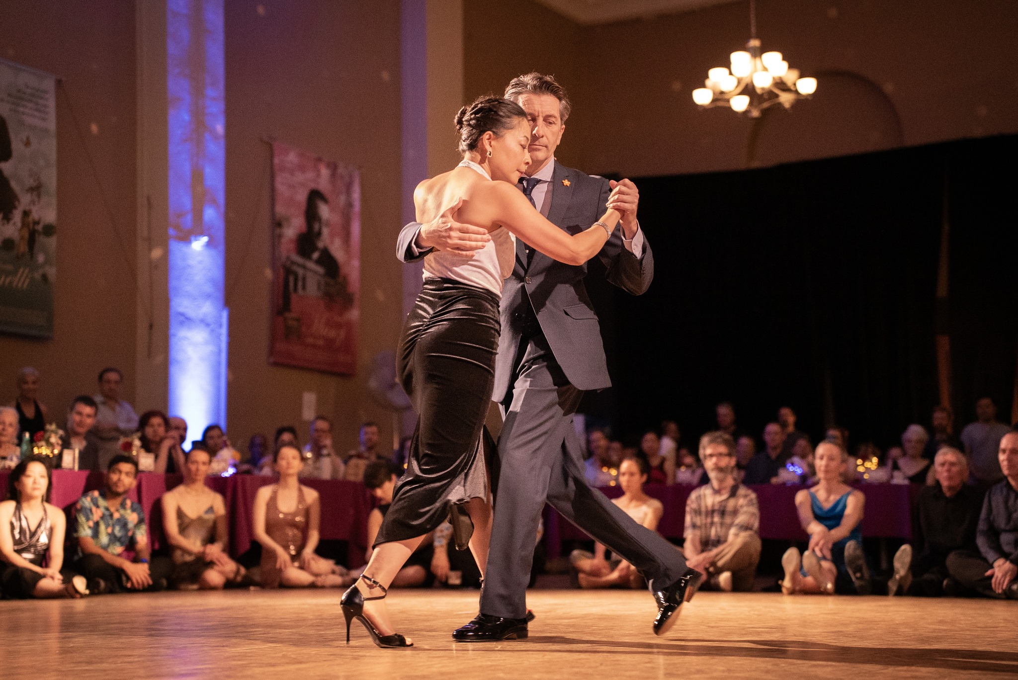 Tango 101 and Intermediate Tango with Felipe and Ayano in Berkeley