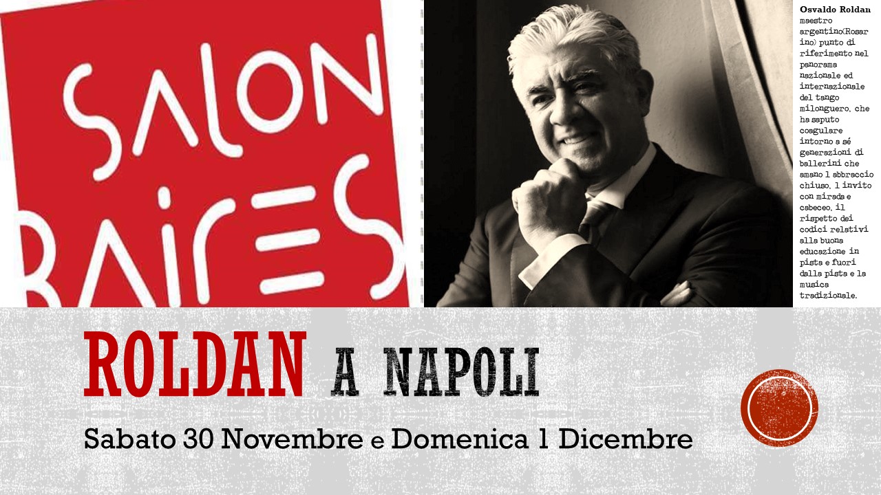 Roldan a Napoli! Salon Baires