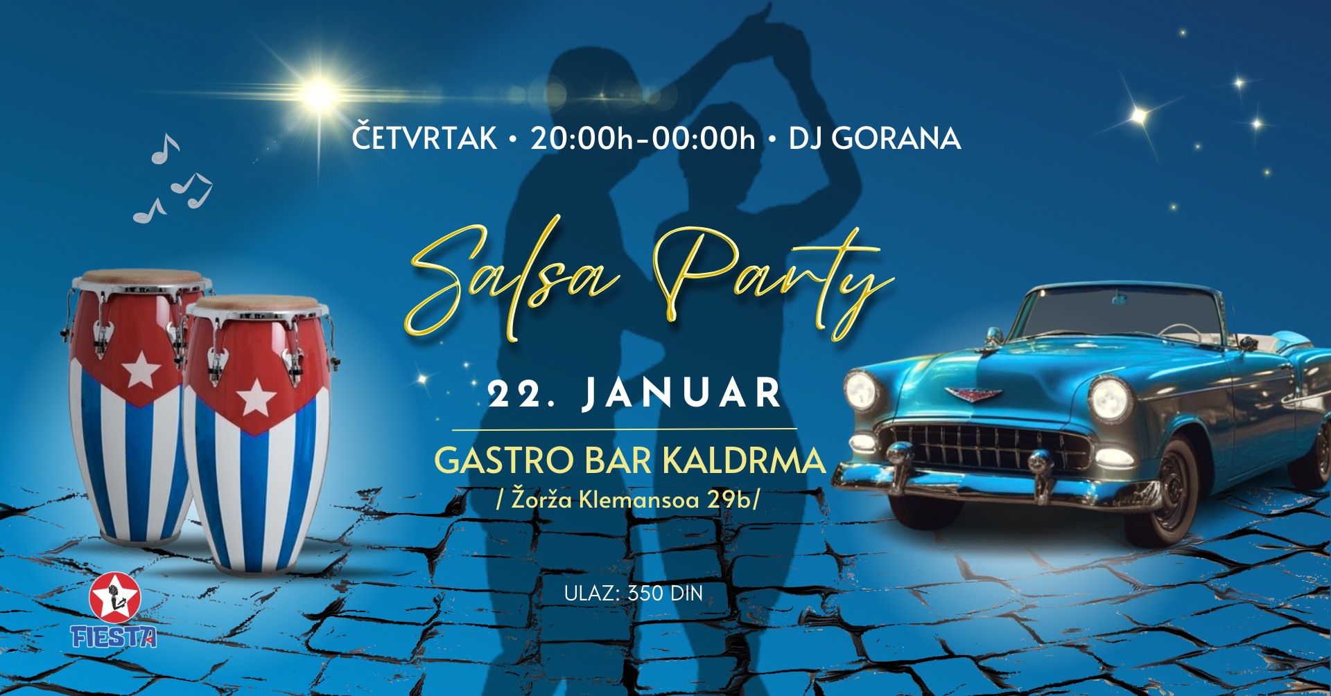 Salsa Party ČETVRTAK Gastro Bar Kaldrma