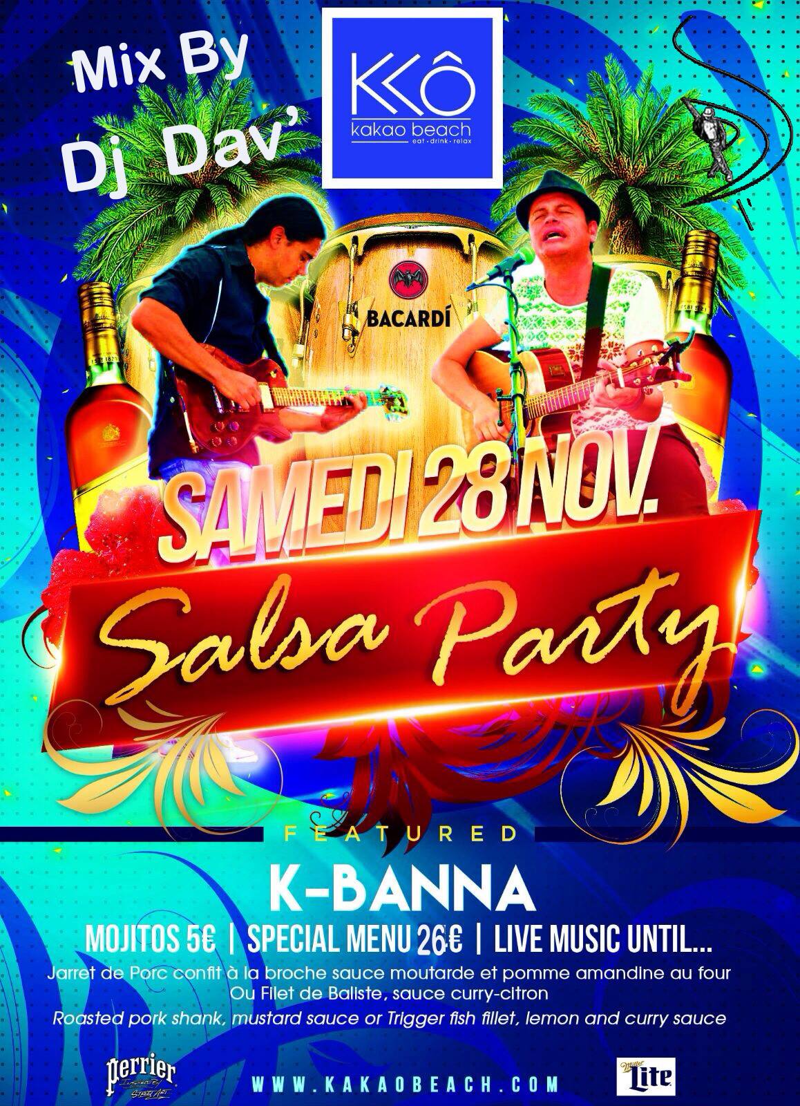 K-Banna and DP Dance Salsa Latin night at KaKaO