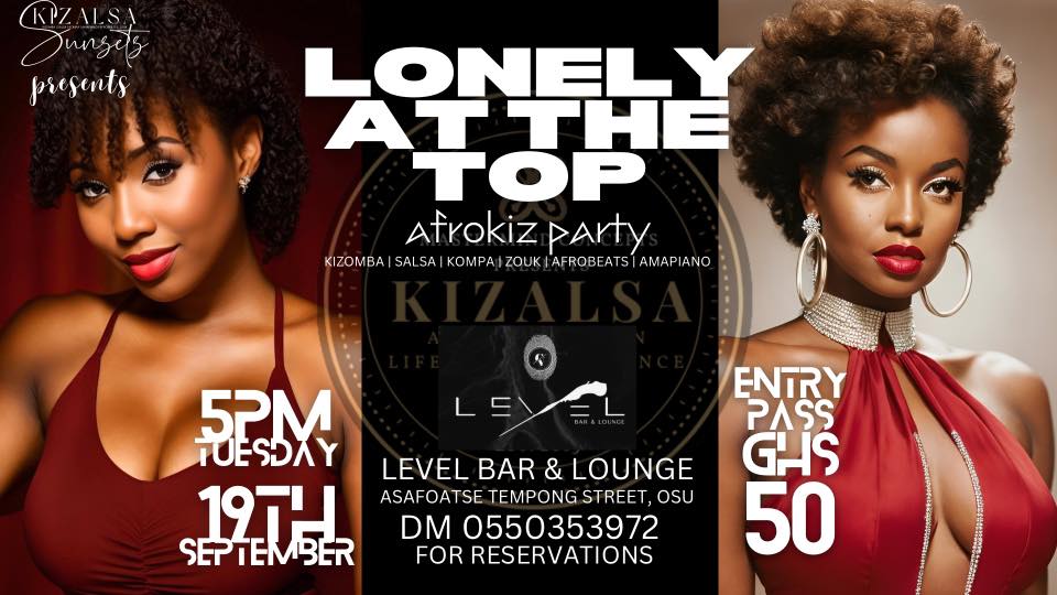 KIZALSA SUNSETS - LONELY AT THE TOP AFRO KIZ PARTY