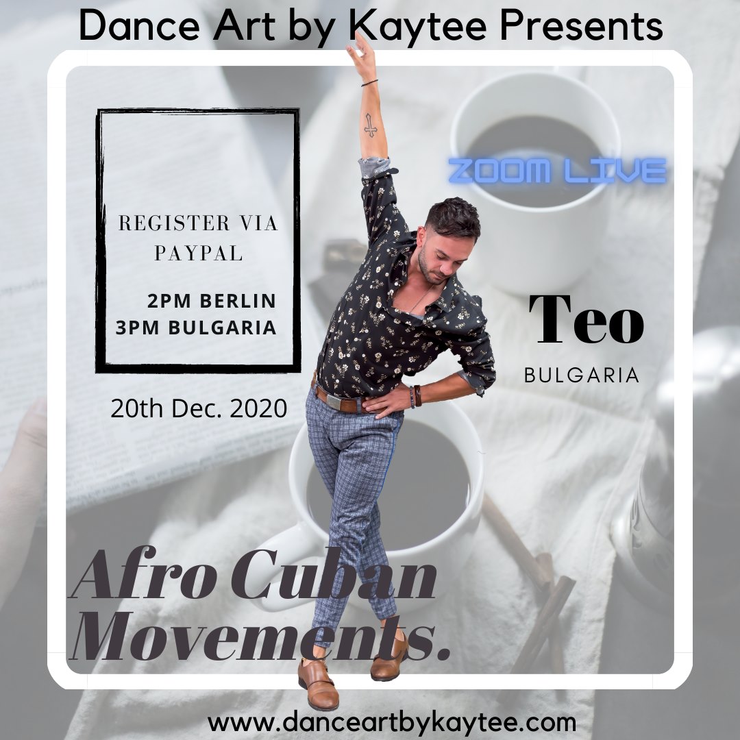 Afro Cuban Movements with Teo - Bulgaria
