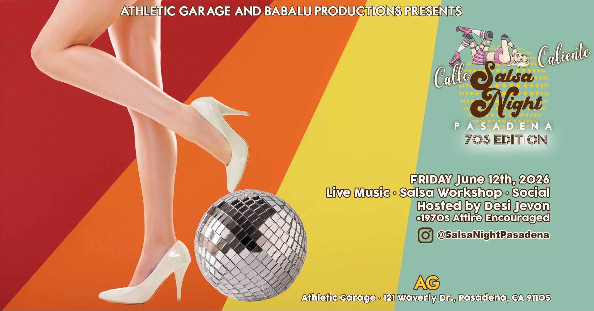 SALSA NIGHT PASADENA 70s Edition
