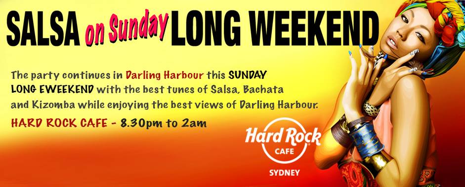 SALSA on Sunday LONG WEEKEND in Darling Harbour