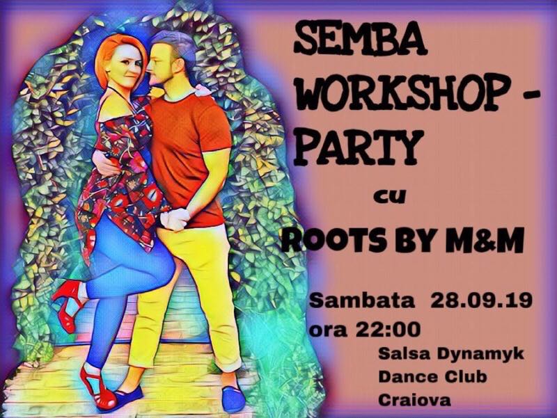Semba Workshop & Party with Mari & Mirel Roots by M&M