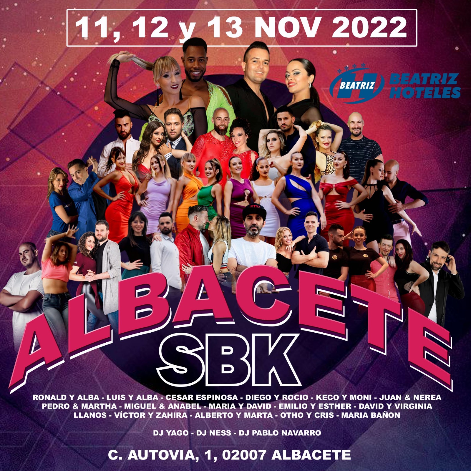 7º Albacete SBK 2022 - 11,12,13 Nov 2022 - Hotel Beatriz Albacete