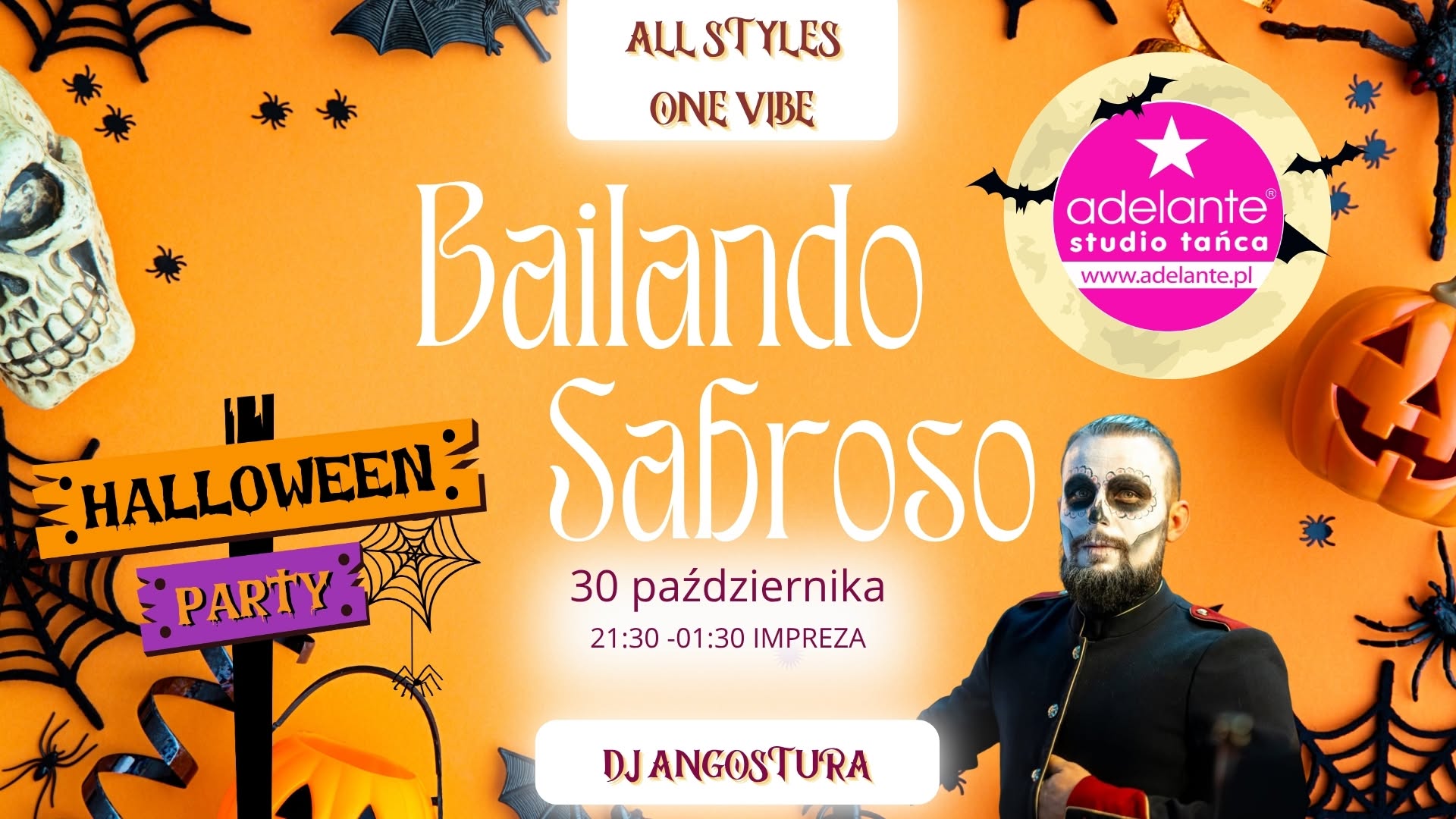 HALLOWEEN Bailando Sabroso w Adelante 30.10.2026