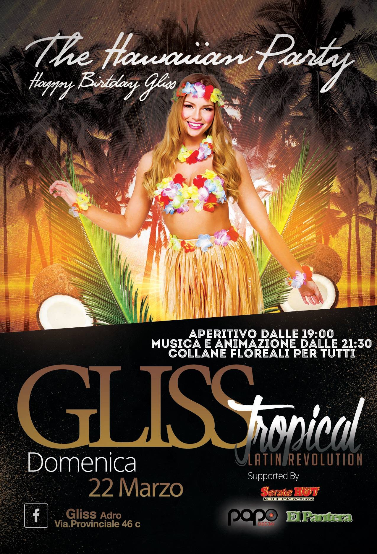 Gliss Tropical***Domenica hawaiian Spring Party***
