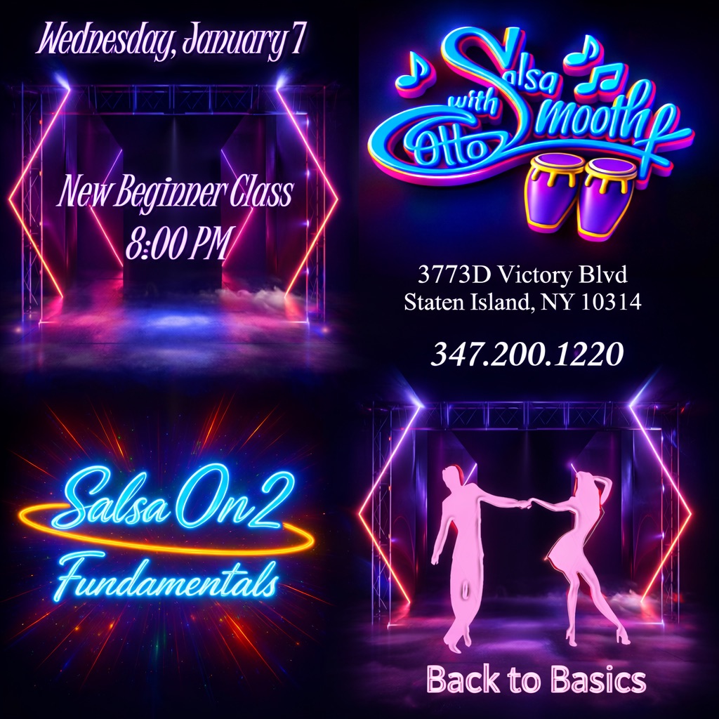 Salsa with Otto Smooth - NEW BEGINNER CLASS