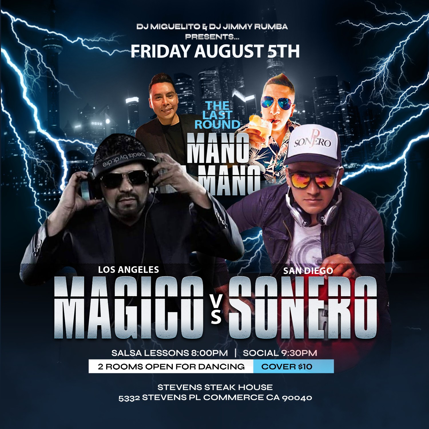 Mano A Mano DJ Magico vs DJ Sonero
