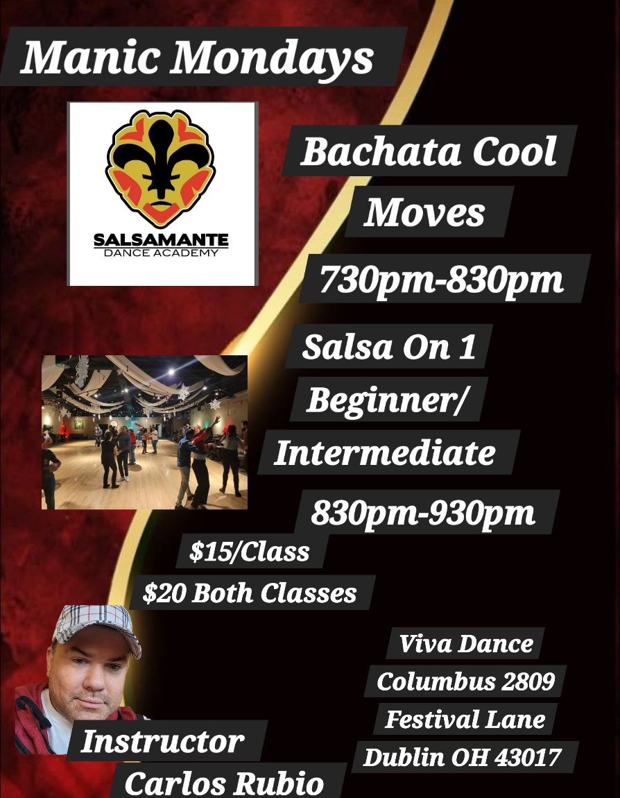 Manic Mondays with Salsamante Dance Academy