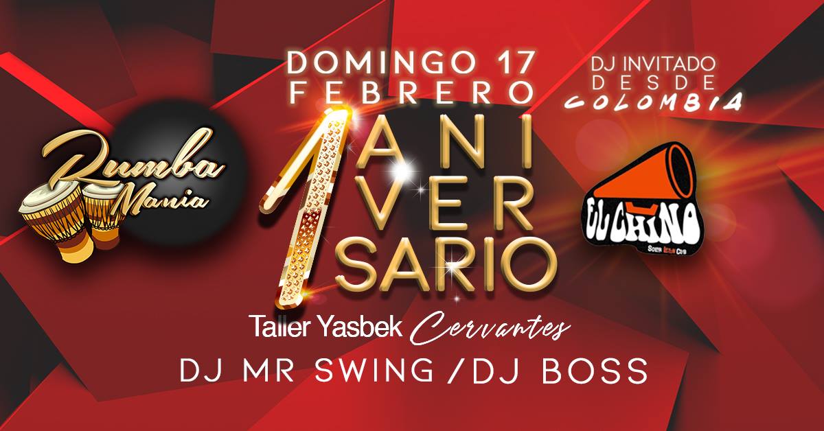 Rumbamania 1er Aniversario en Salon Sol
