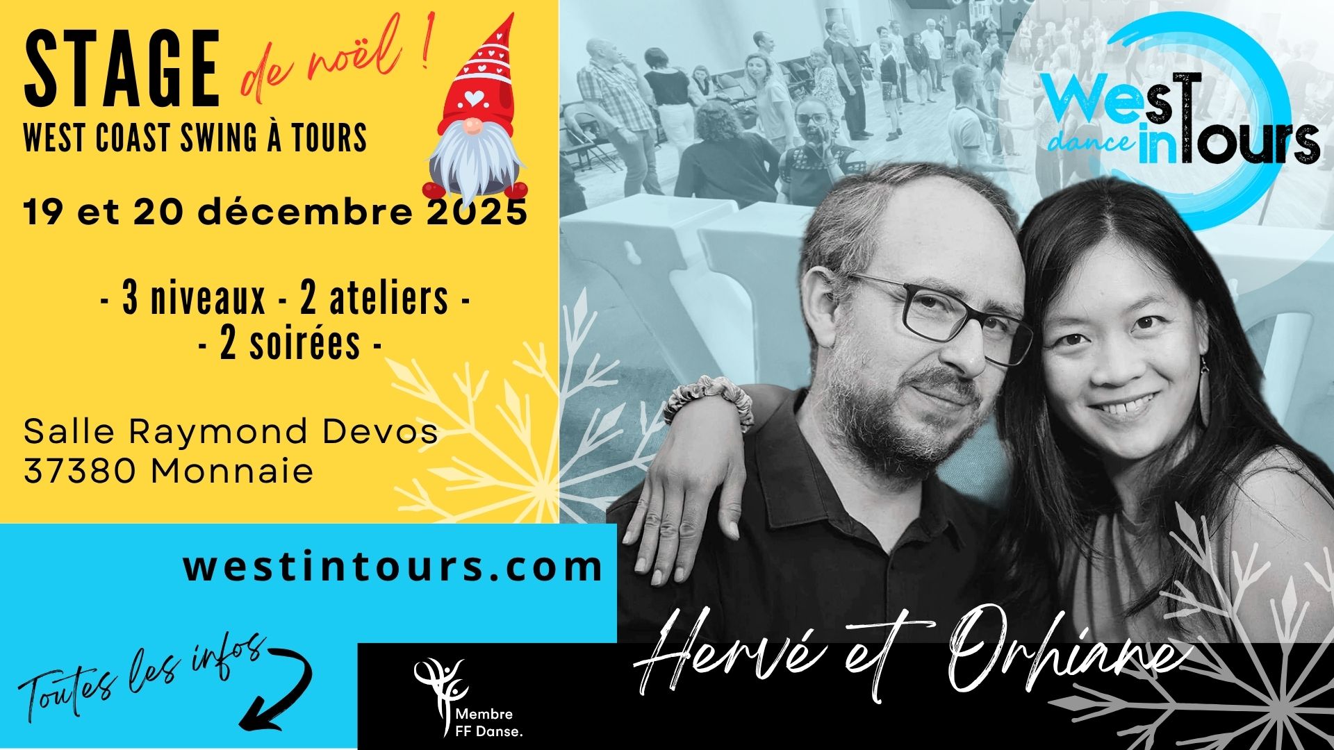 stage West Coast Swing TOURS