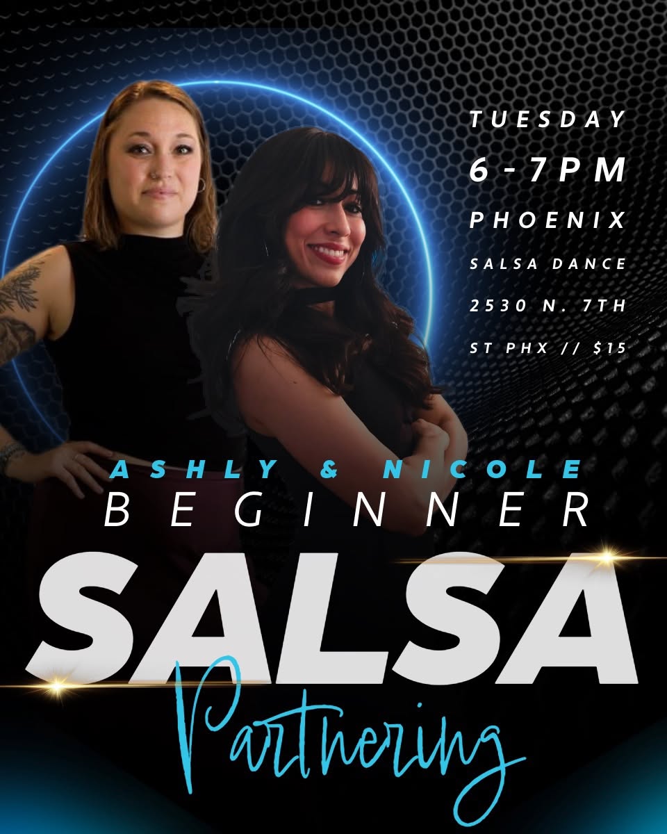 Tuesday Beginner Salsa with Ashly & Nicole!