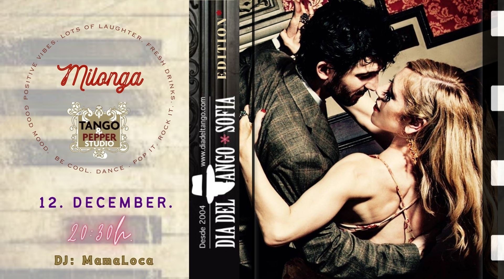 Milonga Tango & Pepper - "Dia del Tango Weekend" Edition*