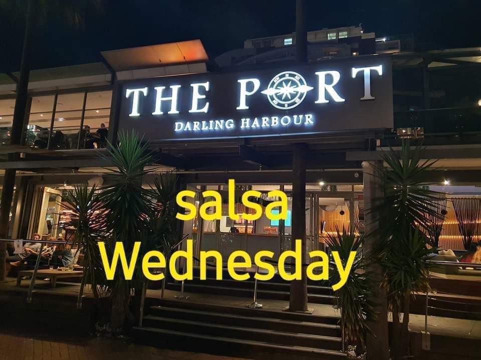 Wednesday salsa, Bach And Sexy Room at the port Darling Harbour