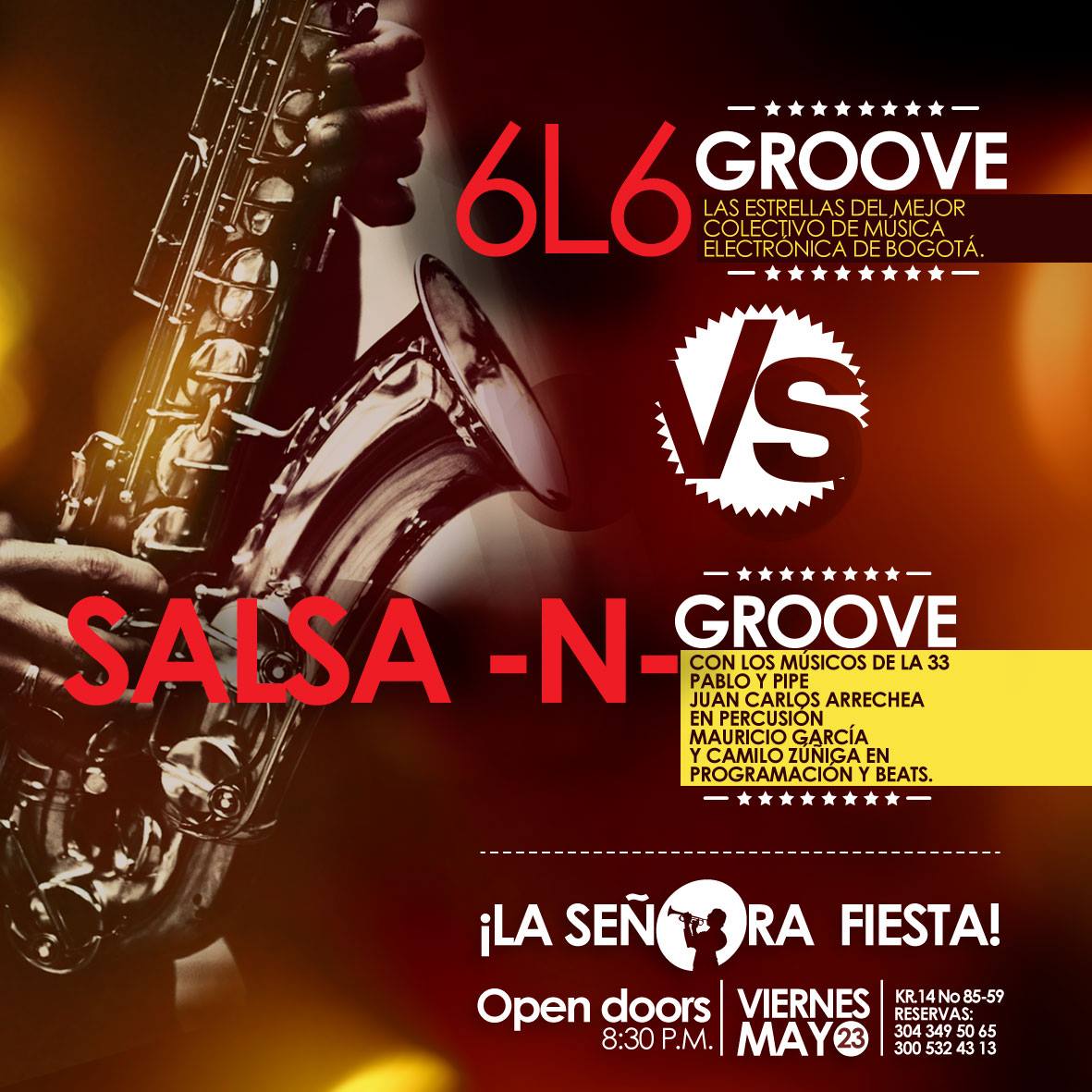 6L6 GROOVE ))))))) vs (((((((( SALSAnGROOVE