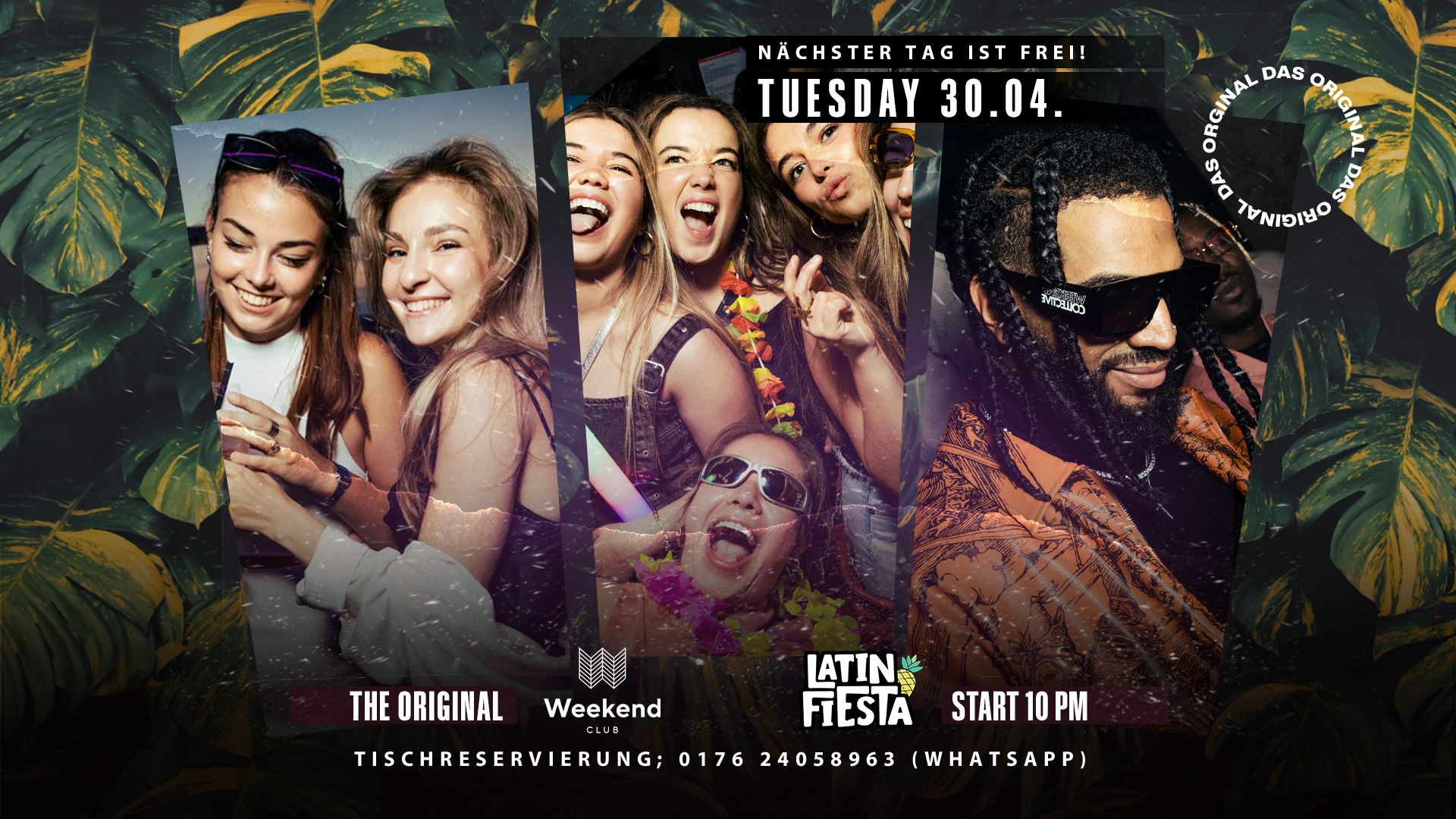 Latin Fiesta Tuesday - Tanz in den Mai SPECIAL- nächster Tag ist frei!