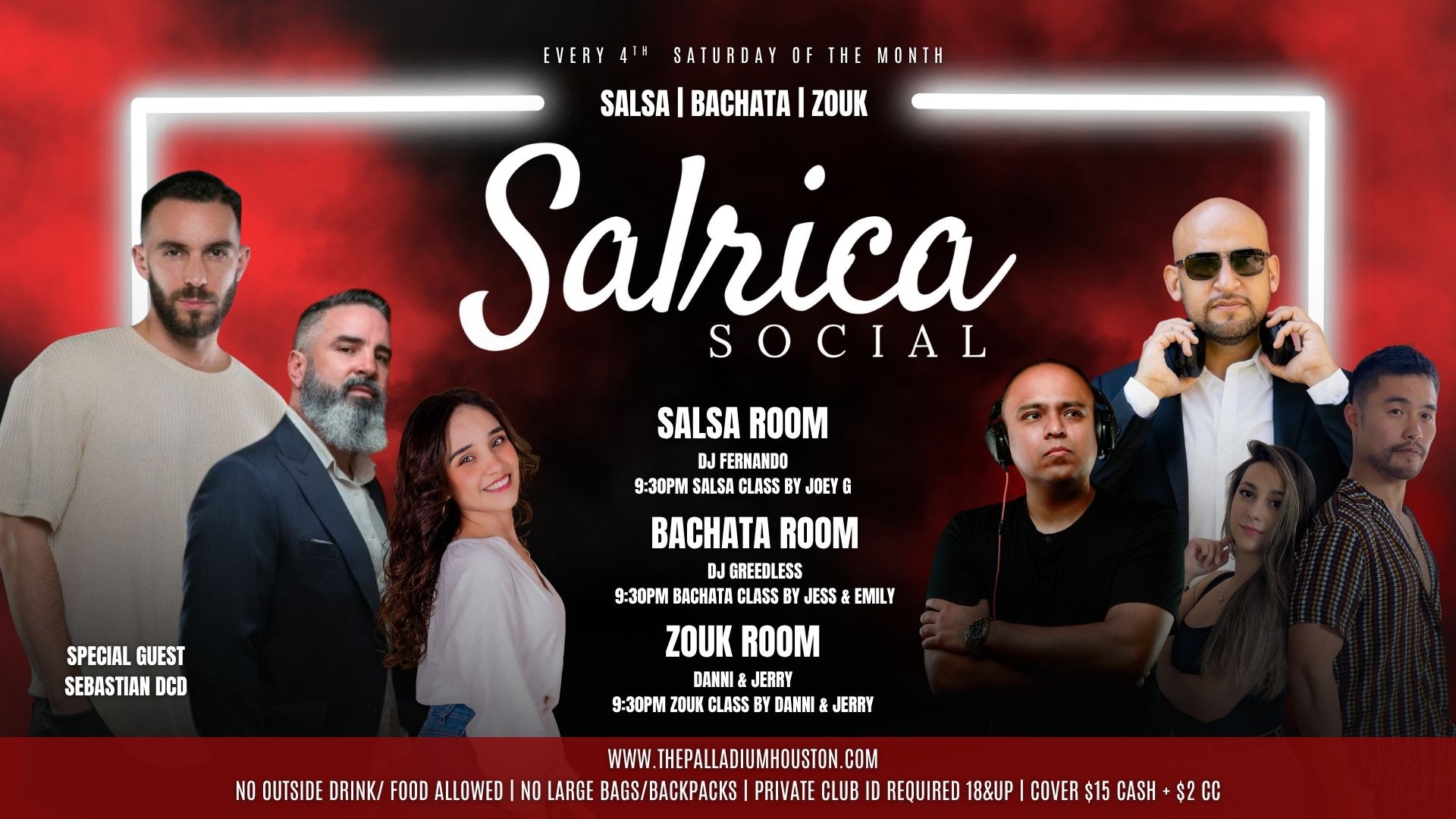 The Salrica Social Salsa, Bachata & Zouk