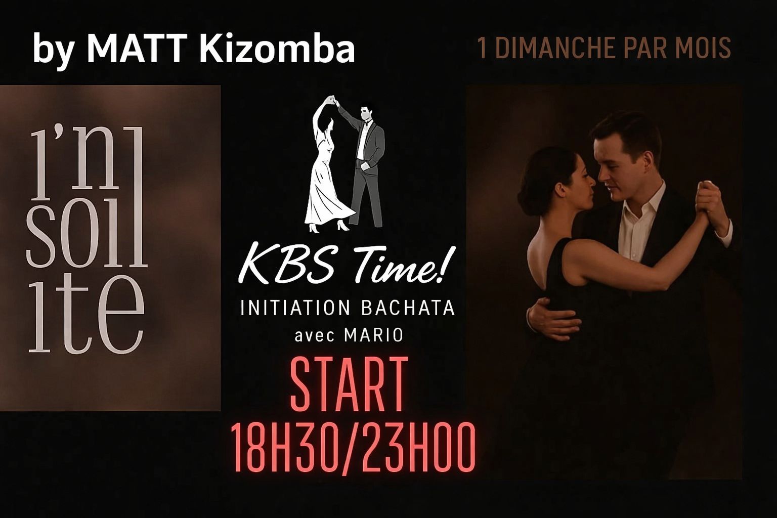 l'Insolite KBS ~ Cours BACHATA