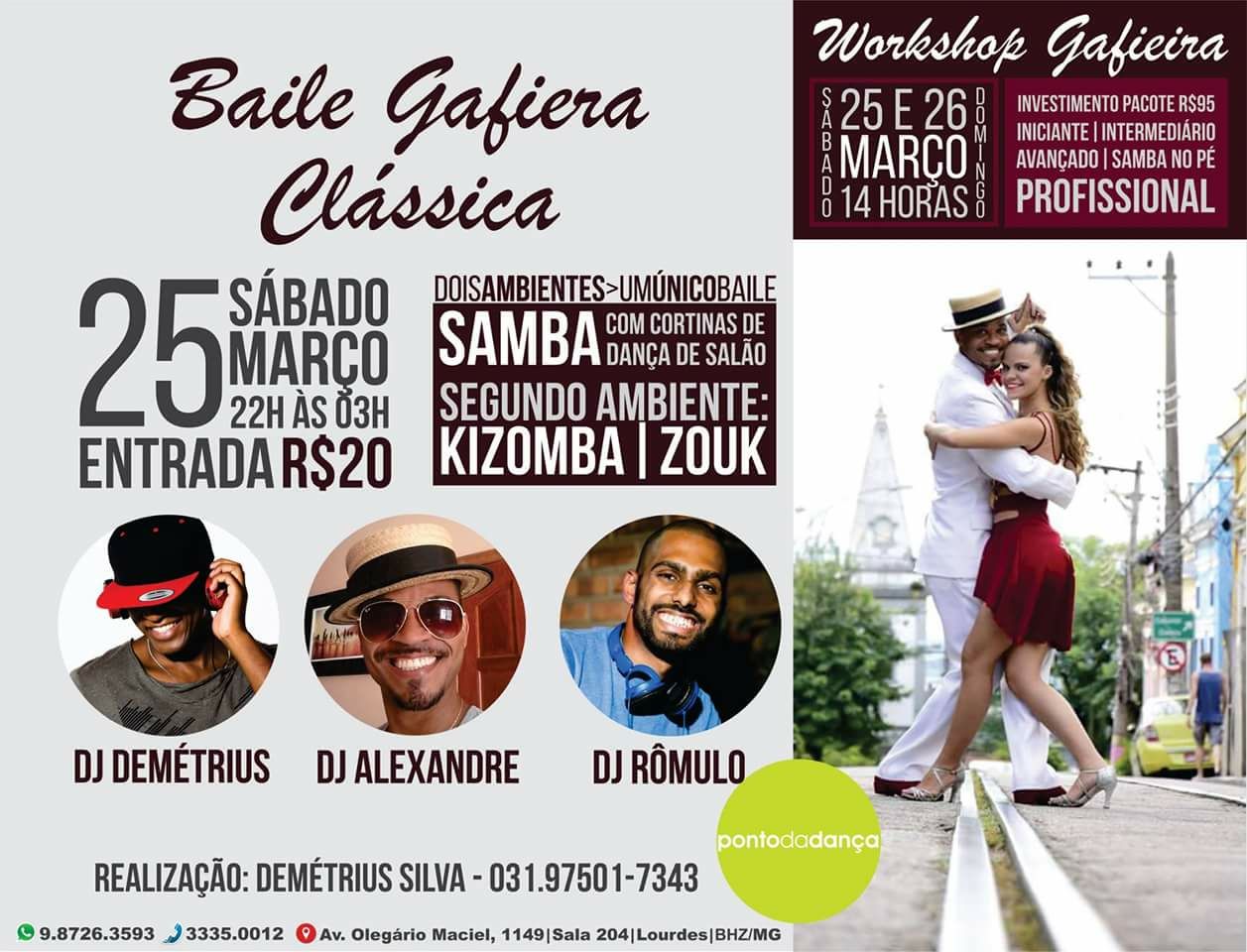 Baile e Workshop Gafieira Classica