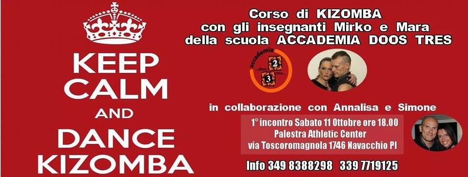 CORSO DI KIZOMBA A PISA CON MARA E MIRKO ...DOOS,TRES...