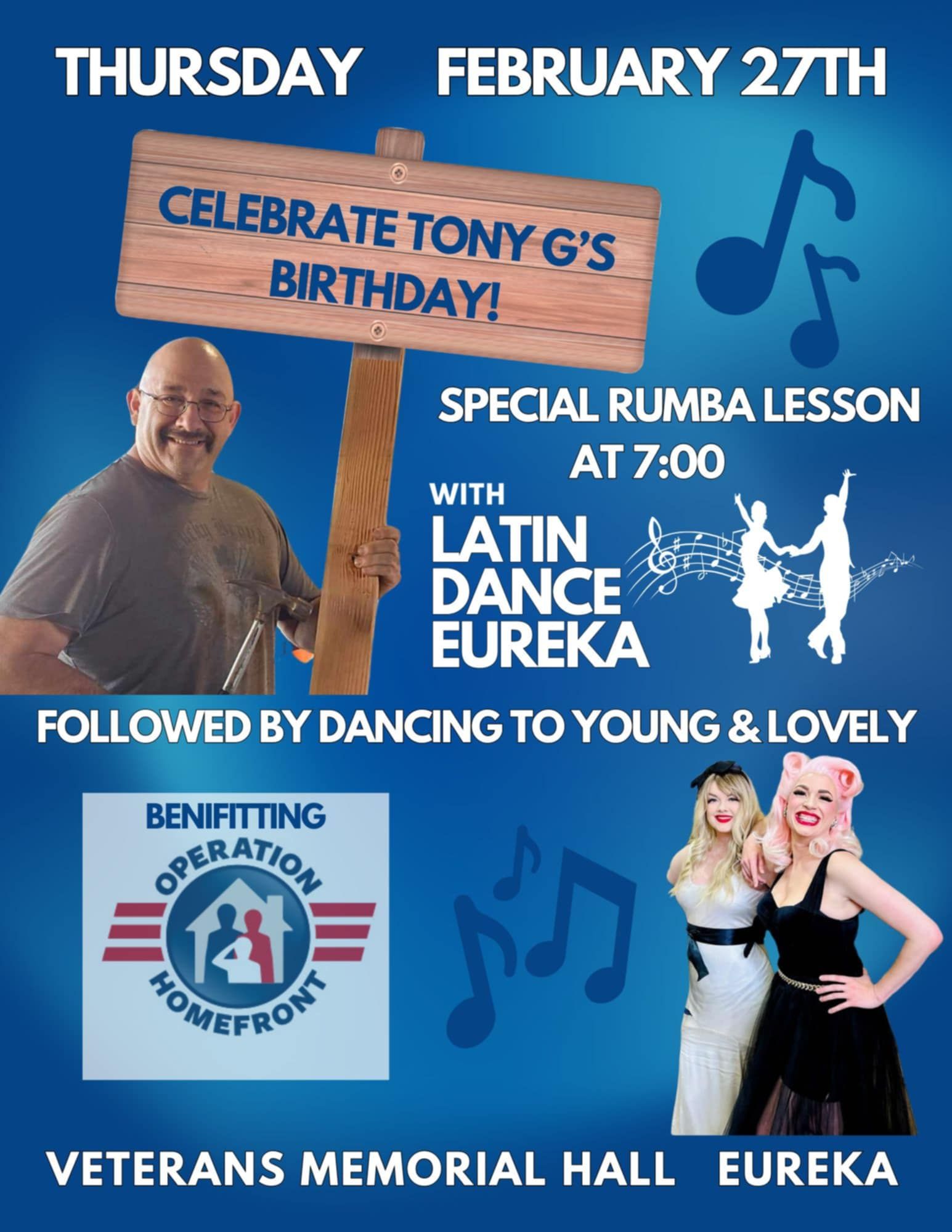 Tony's Birthday Bash with Young & Lovely