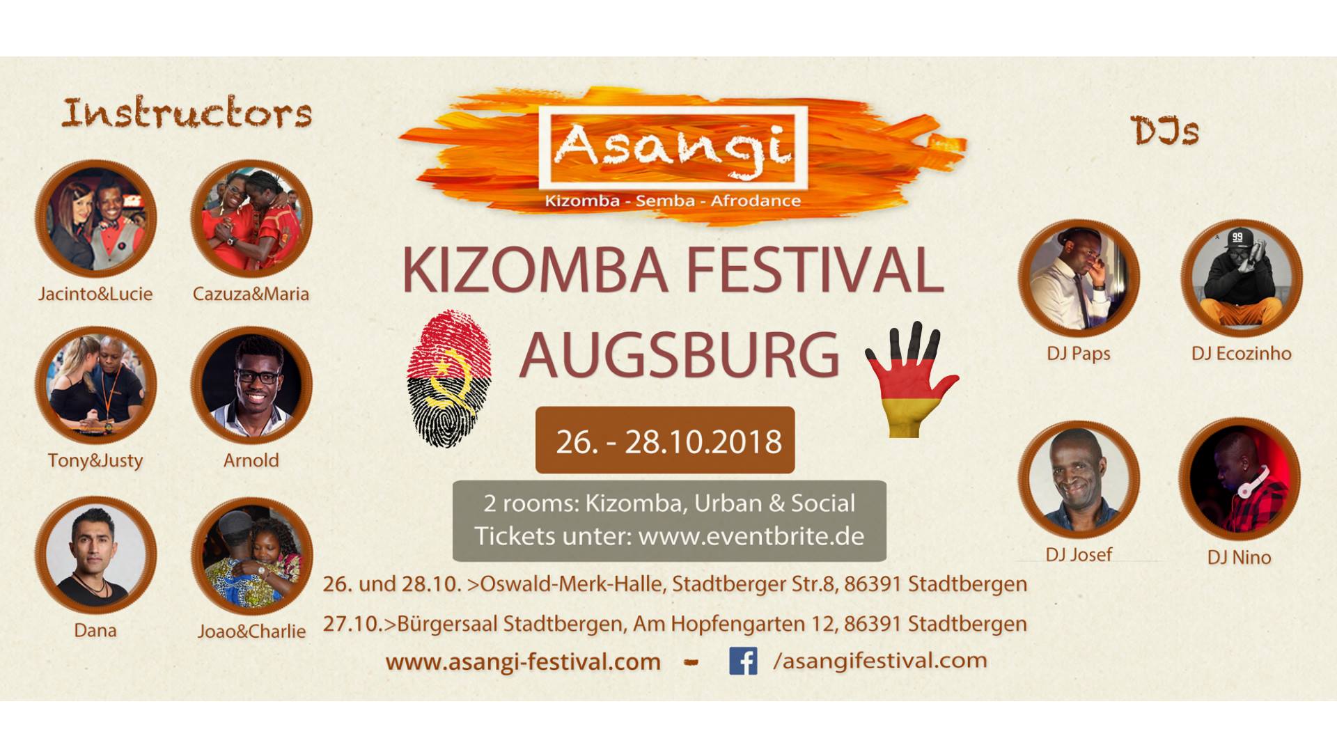 Asangi Kizomba Festival Augsburg 2th Edition