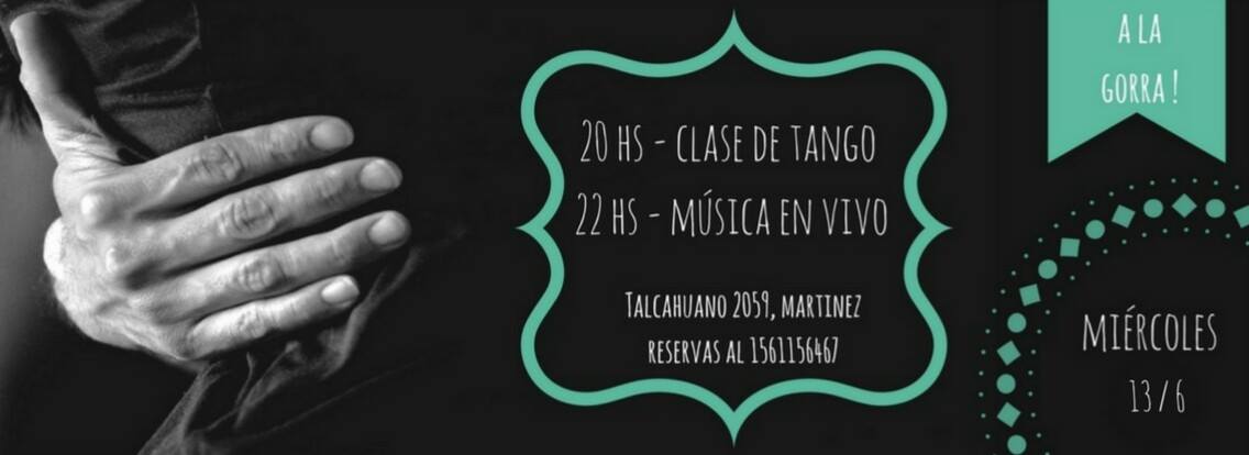 Milonga Amalia! Clase de Tango + Cuarteto Típico Furbo en vivo! { A la gorra! }