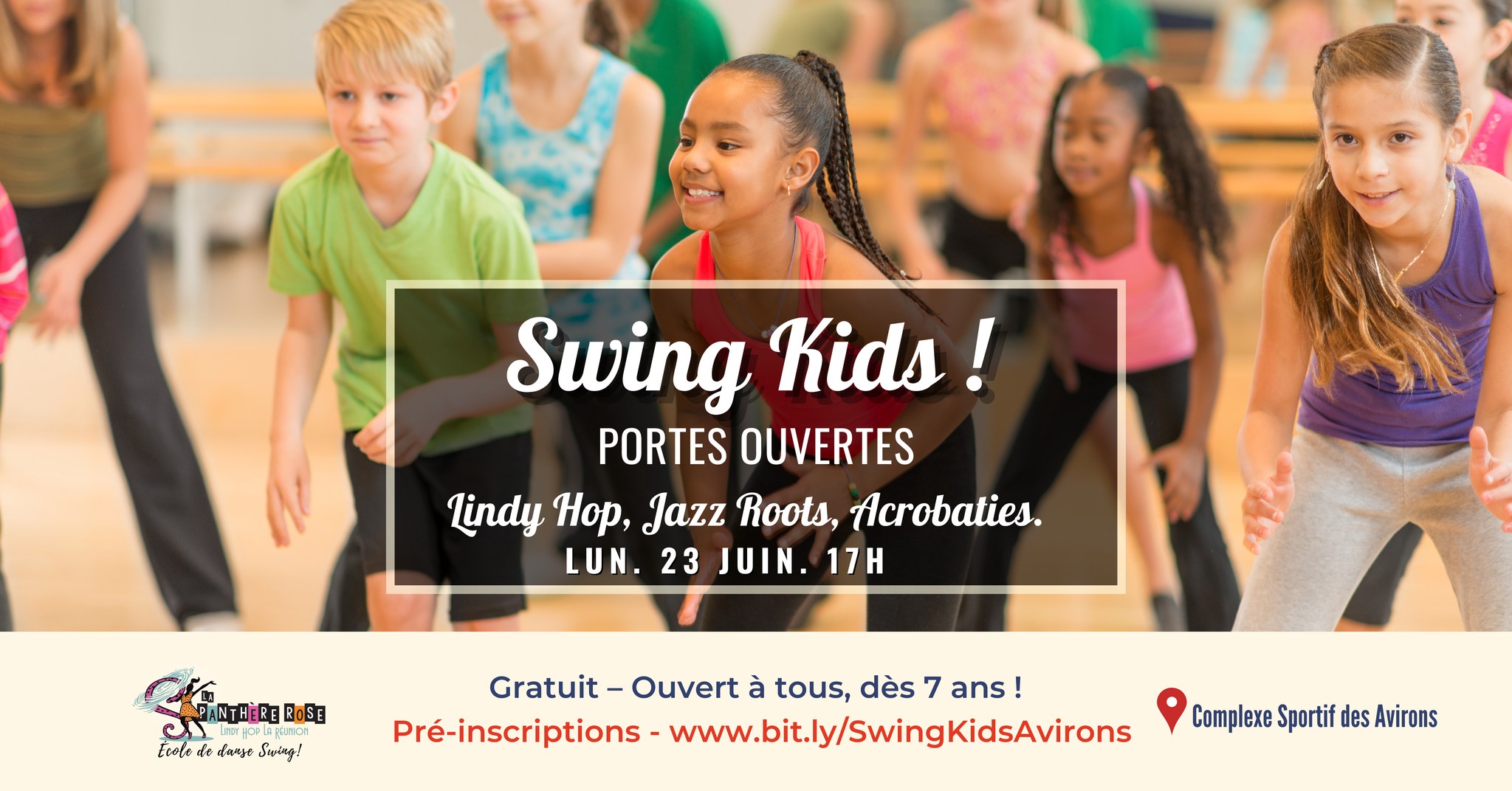 SWING KIDS ! Portes Ouvertes Lindy Hop, Jazz… pour enfants !