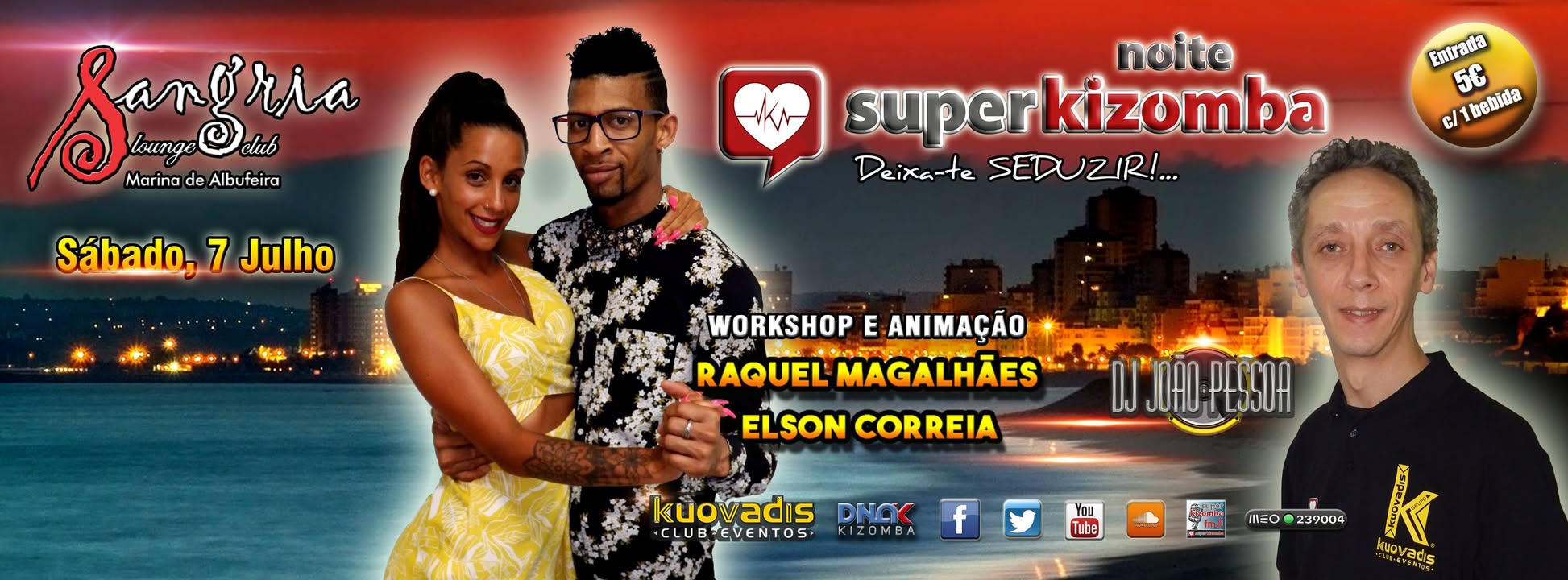 SUPER Sábado c Elson & Raquel ☆ Sangria Lounge Club