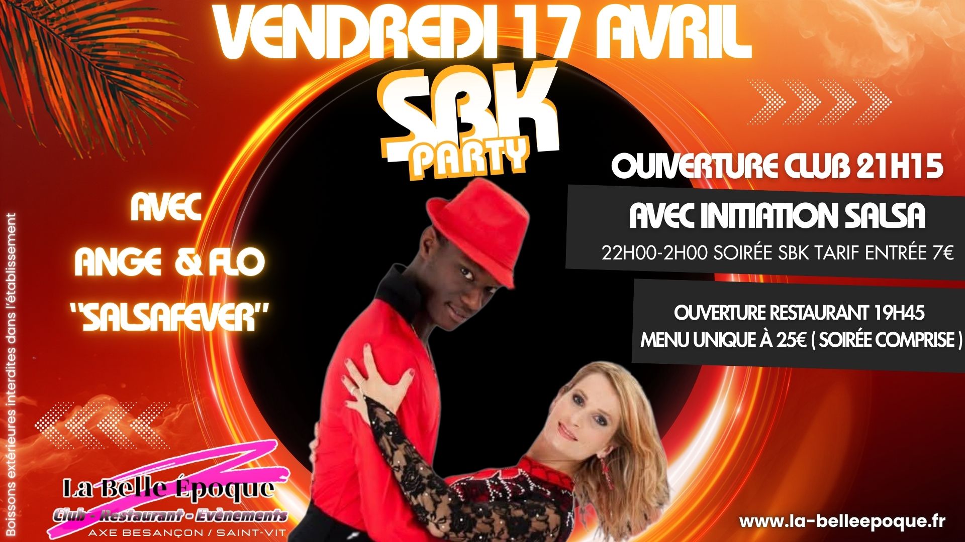🔥 Soirée Sbk party avec Ange & Flo🔥