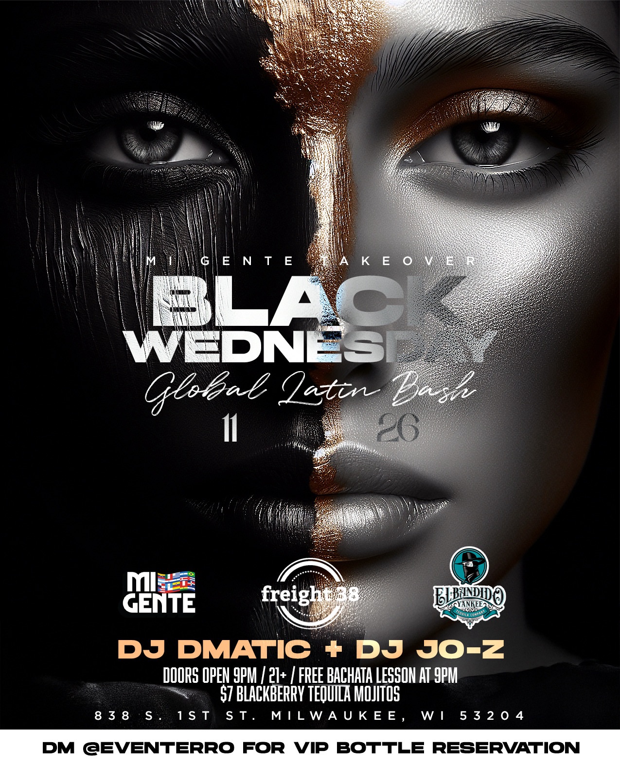 Black Wednesday: Global Latin Bash