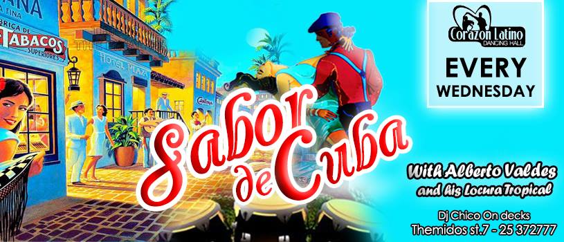 Sabor de Cuba with Alberto Valdes & his Locura Tropical!