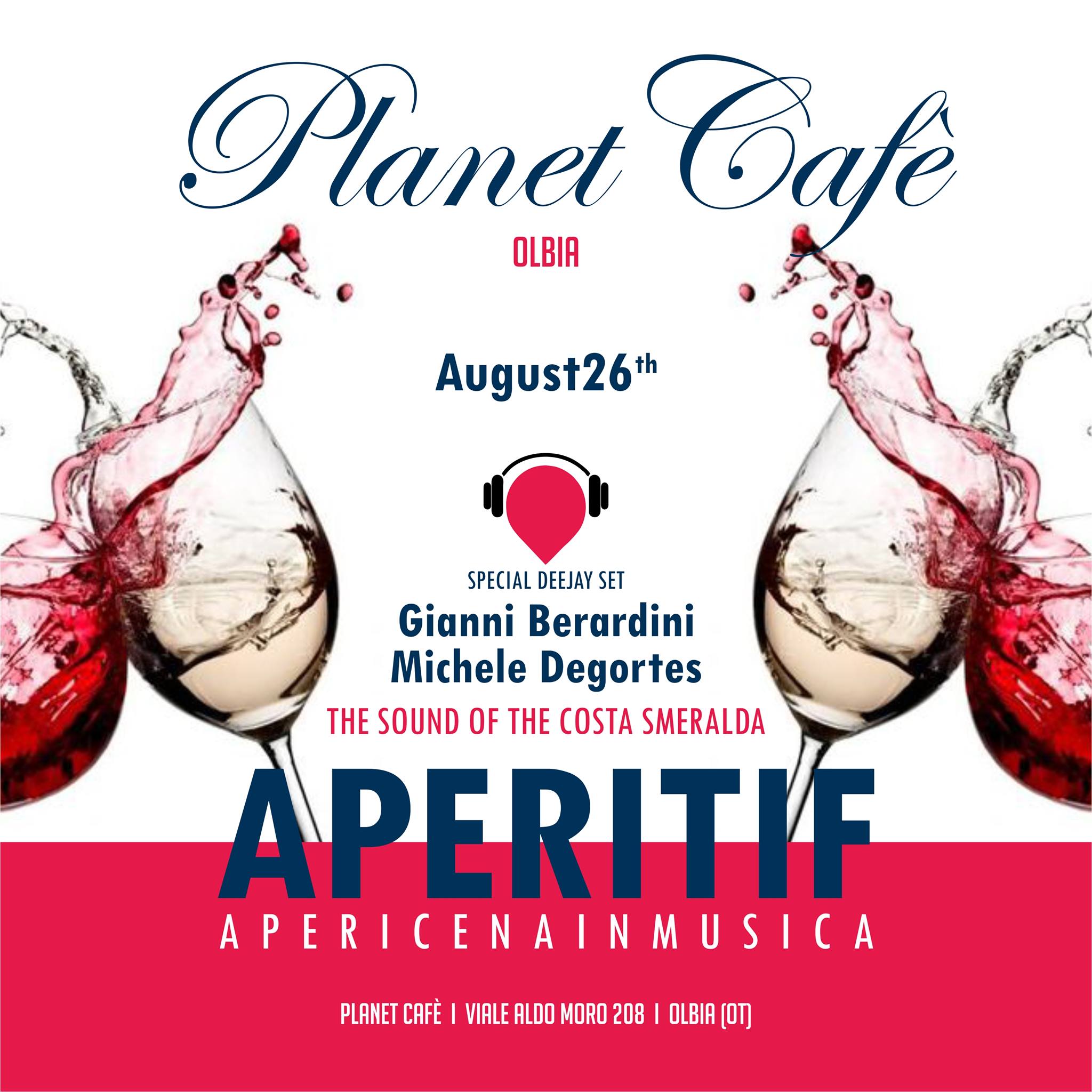 Aperitif in Musica al Planet Cafè