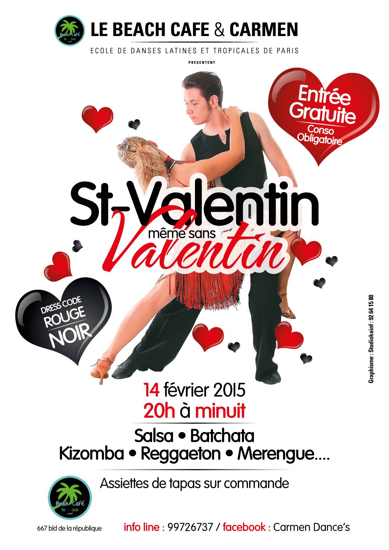 Saint VALENTIN, même SANS VALENTIN