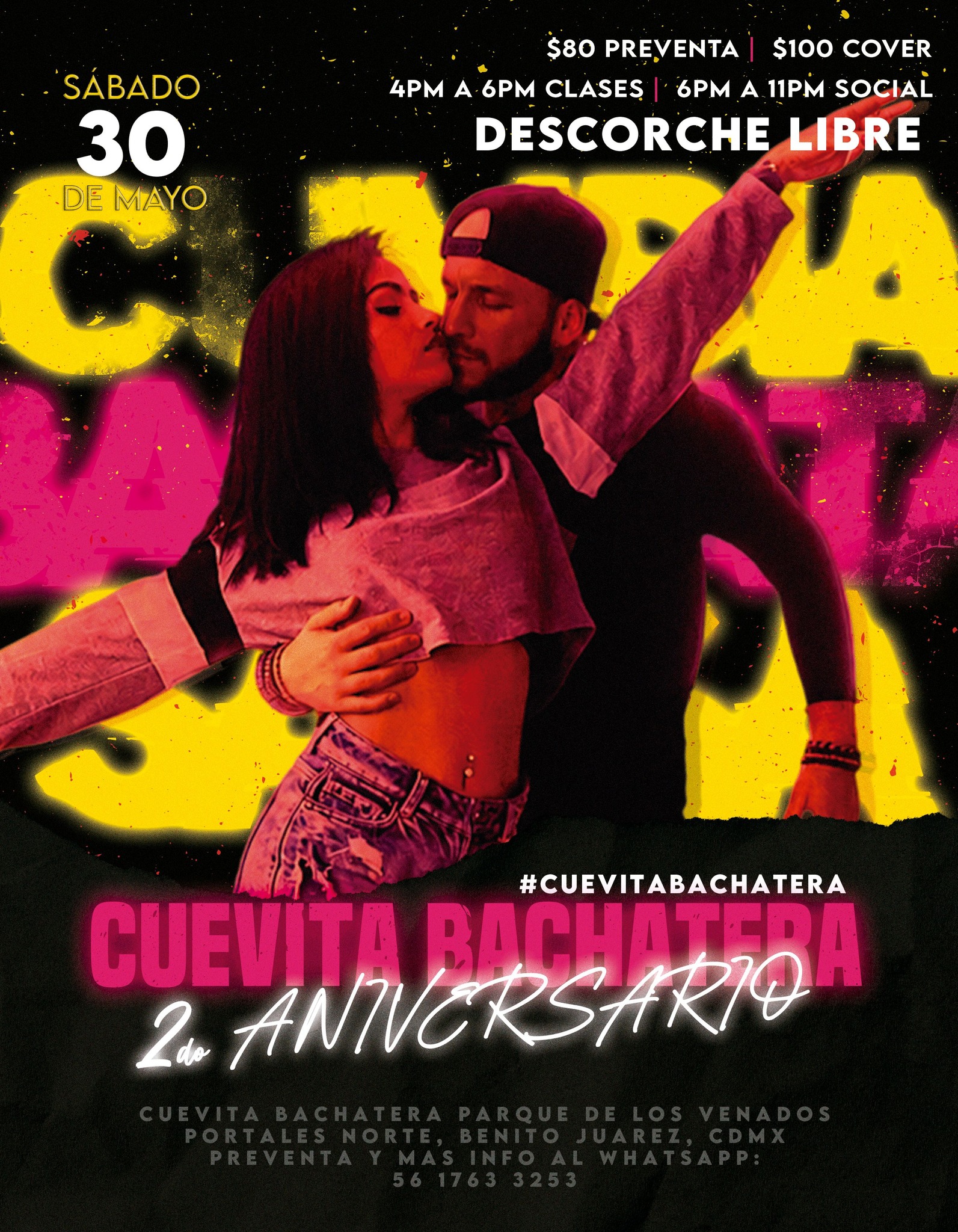 Cuevita bachatera Mayo 2026