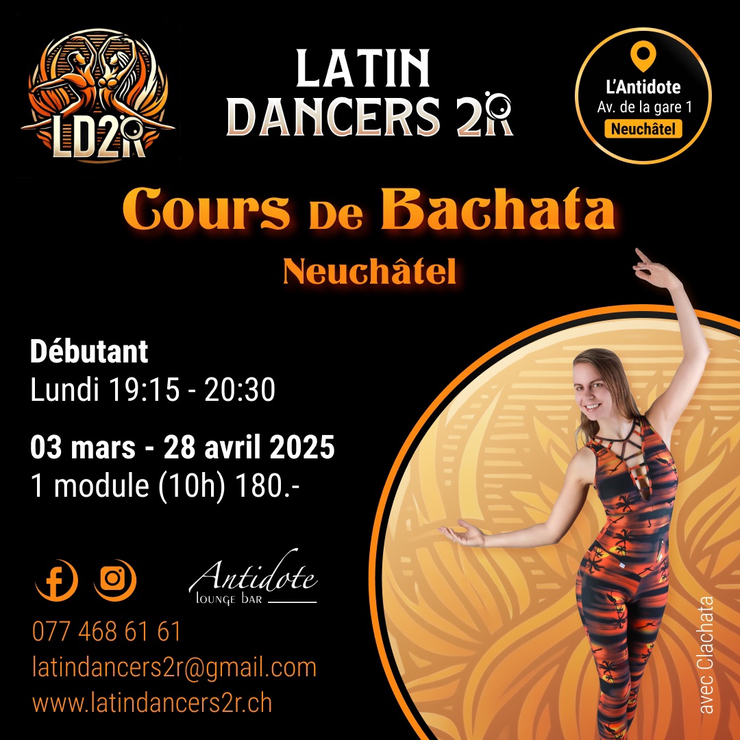 Portes ouvertes - Cours bachata Neuchâtel