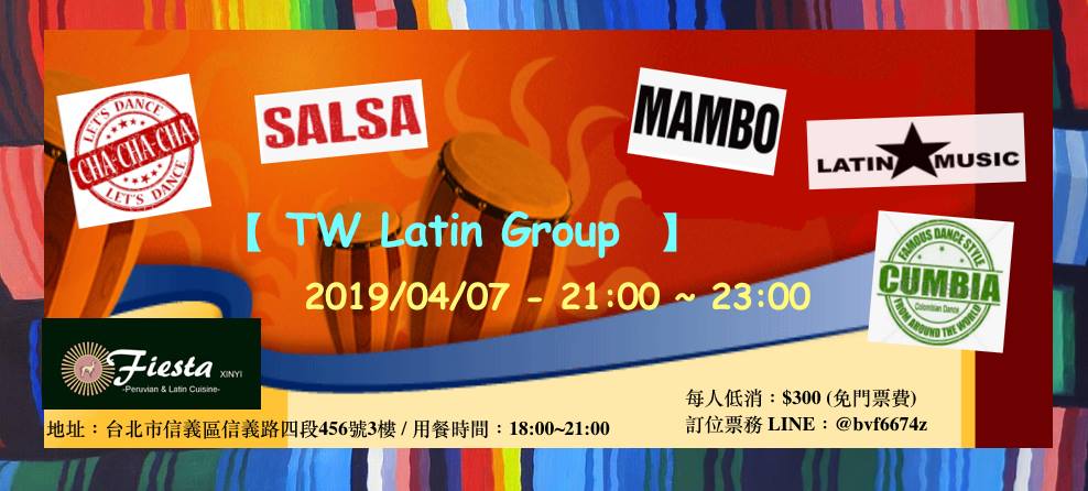 TW Latin Group Latino Salsa Party Night