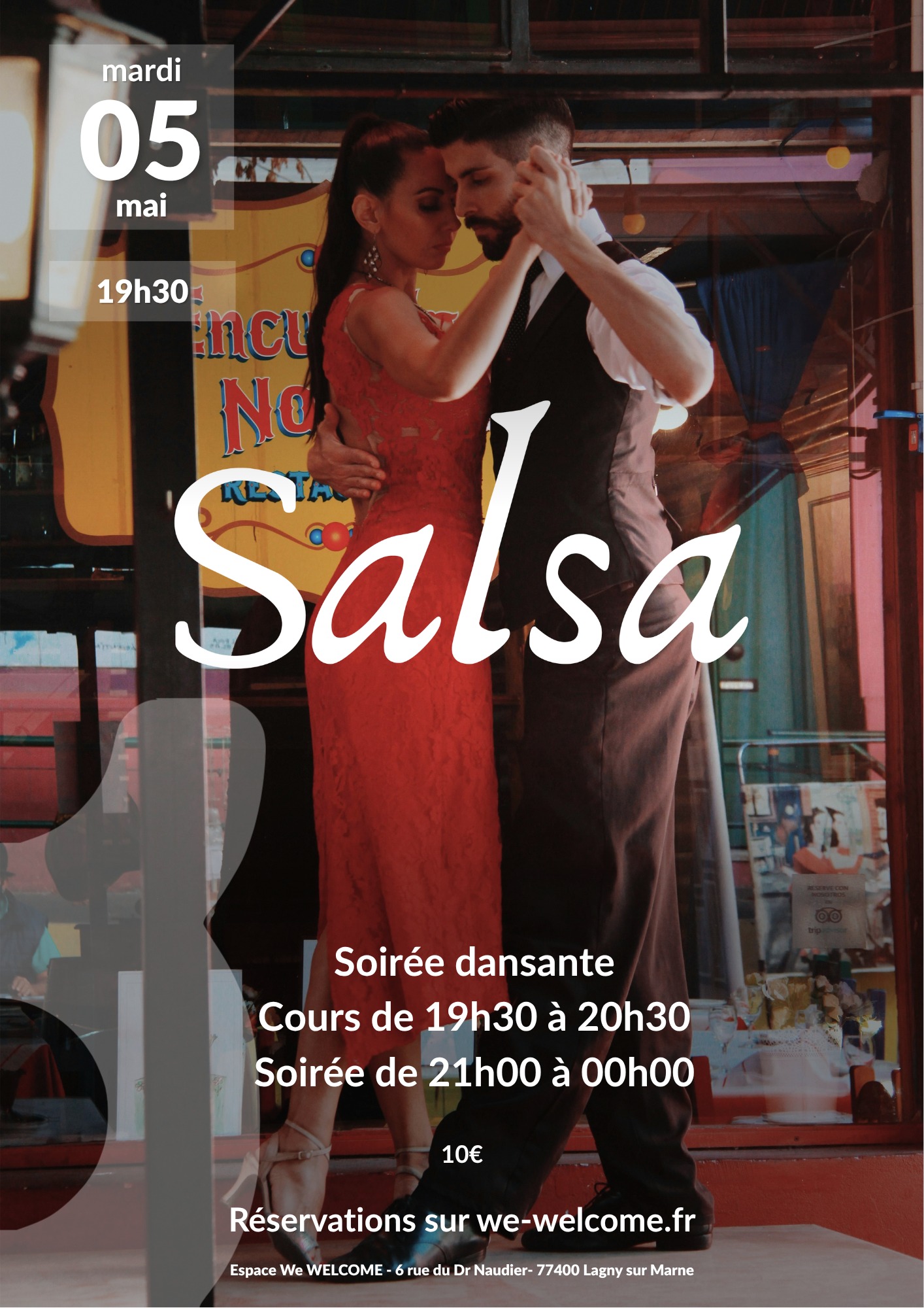 Cours et Soirée Salsa