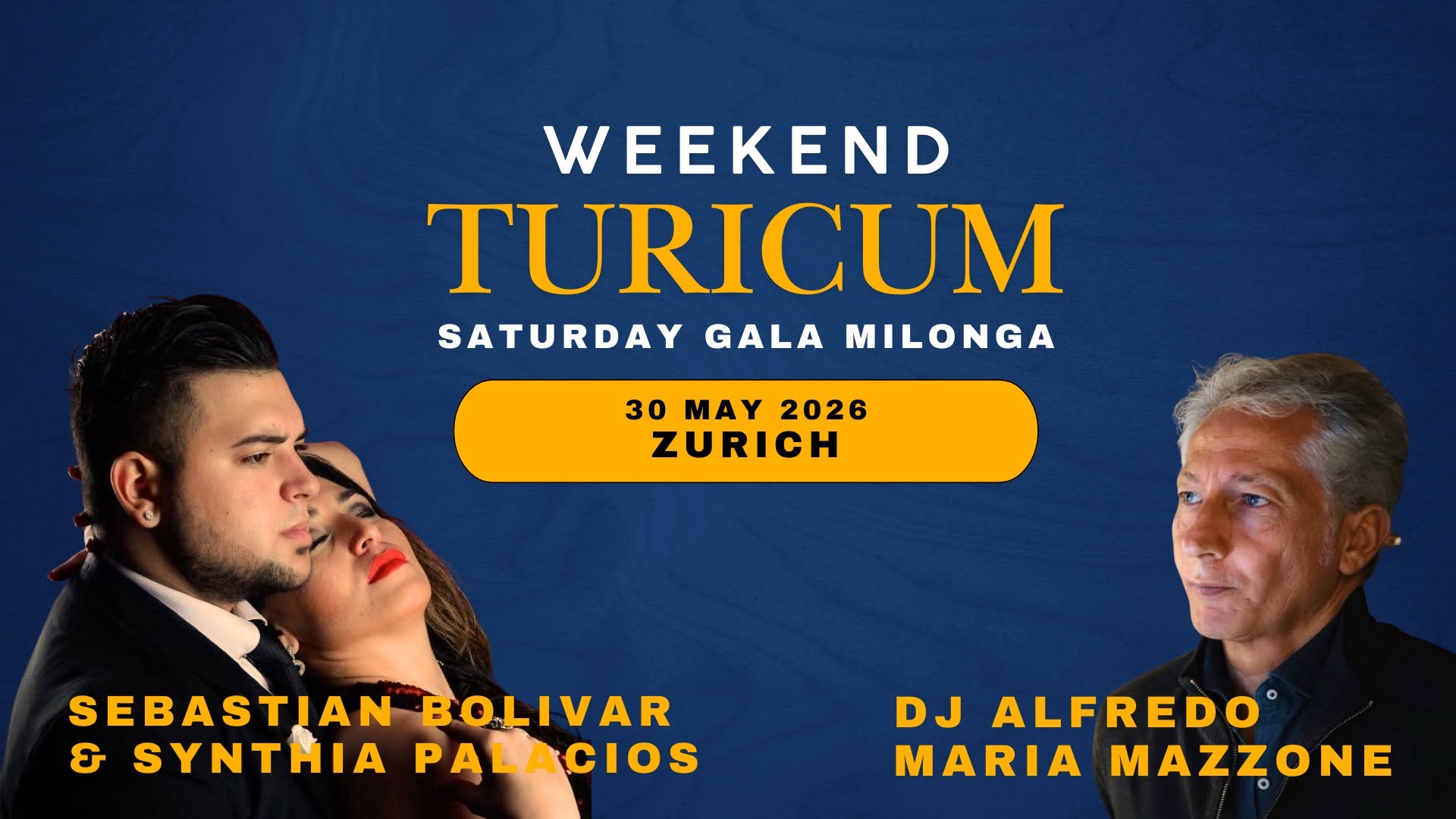 Saturday Night Gala - Milonga with DJ Alfredo Maria Mazzone (Naples, Italy 🇮🇹)